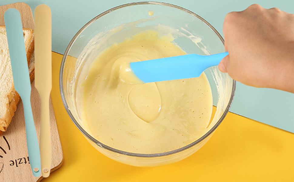 Mini Non Stick Mixing Batter Baking Scrapers
