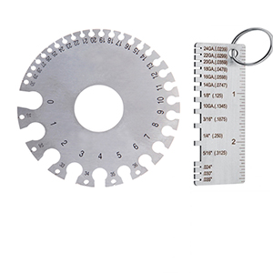 Wire/Metal Sheet Thickness Welding Gauge