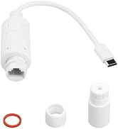 TIENFOKOTA POE to USB C Power Converter,Ethernet 48V to Type C 5V 2.4A 12W Charging Adapter,IP65 ...