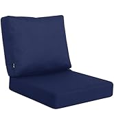 Favoyard Deep Seat Patio Cushions 24 × 24 inch Rainproof &amp; Fadeness Furniture Cushion Set for Out...