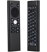 iPazzPort Mini Bluetooth Keyboard with Air Mouse - 2.4G Wireless Computer Remote, Aluminum Shell,...