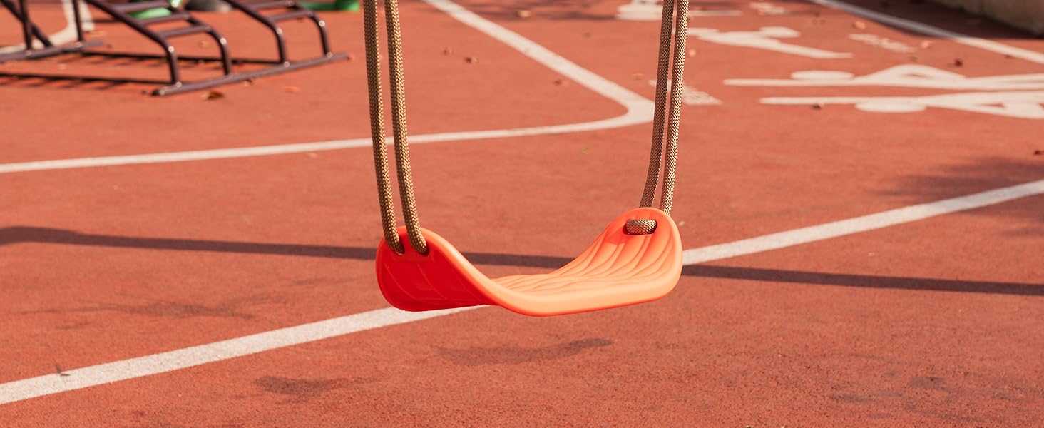 BeneLabel Non-Slip Swing Seat with Adjustable Rope and Carabiners