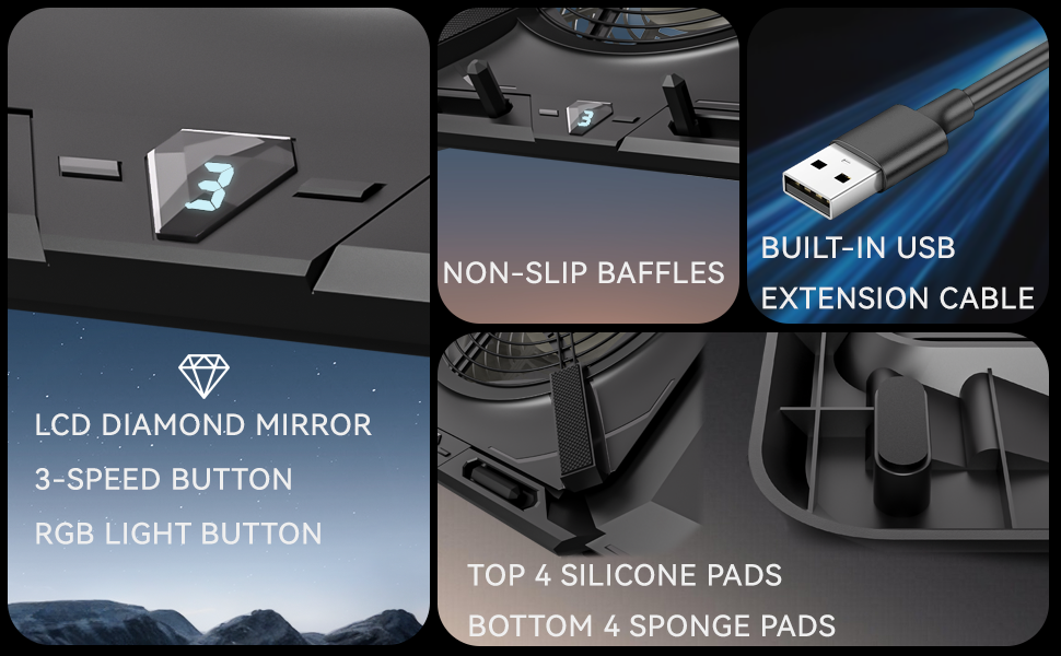 gaming laptop cooling pad