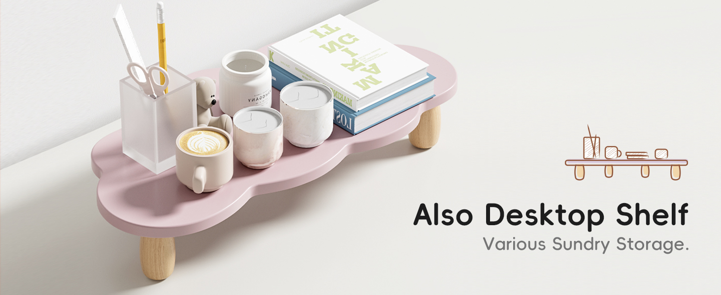 cloud-shaped monitor stand