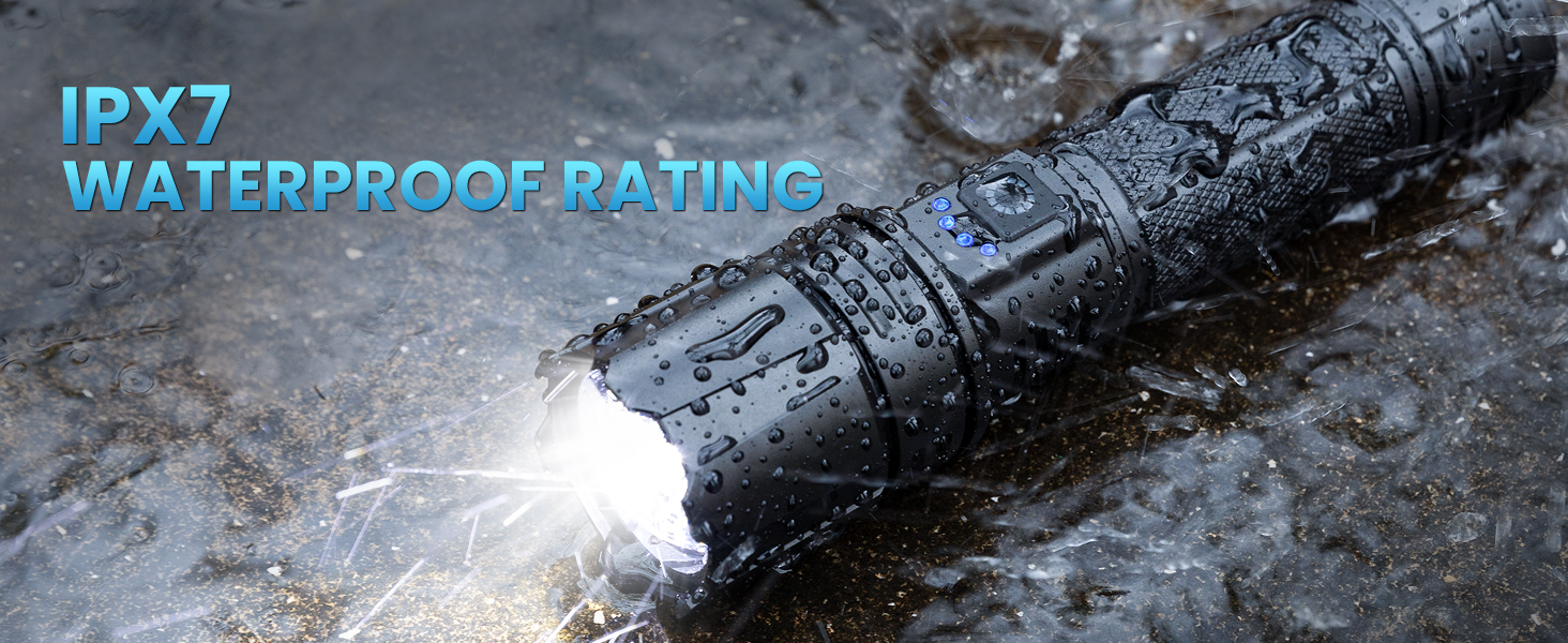 IPX7 Waterproof Rating