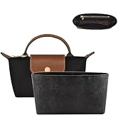 Doxo Upgraded Mini Bag Organizer Insert Compatible with L.ongchamp Mini and More, Lightweight Wat...