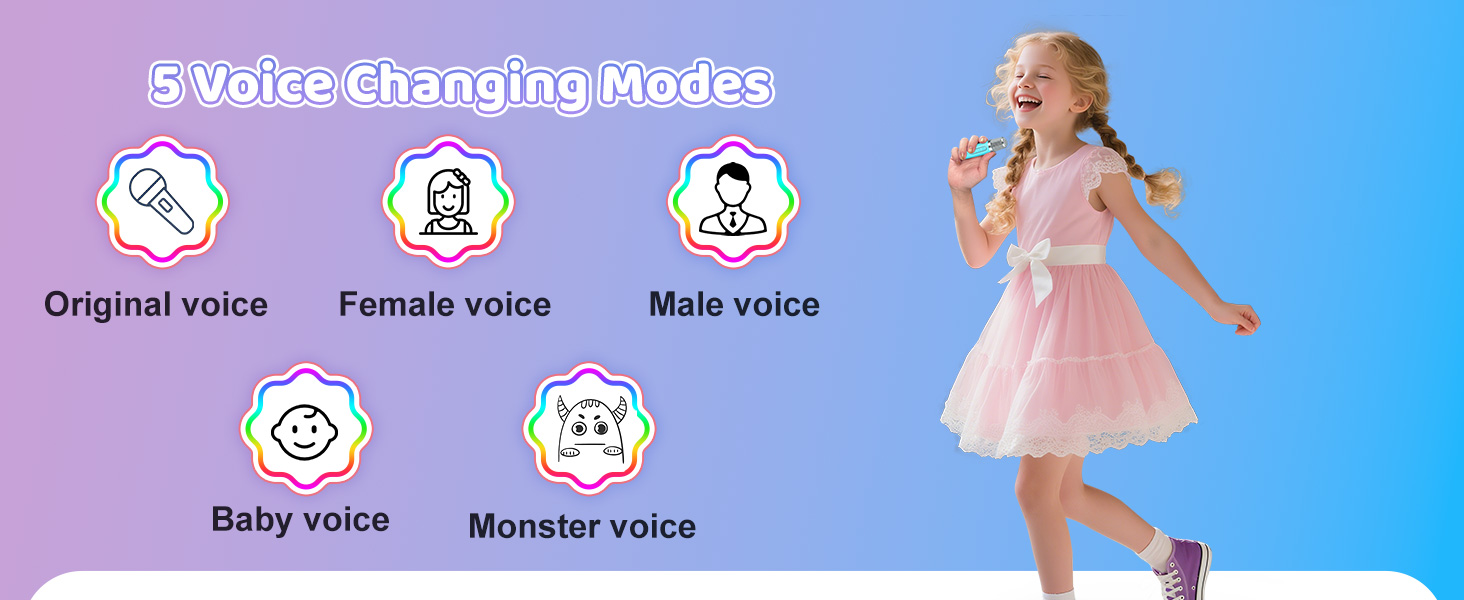 Mini Karaoke Machine for Kids