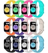 Brigtlaiff Compatible with Apple Watch Bands 38mm 40mm 41mm 42mm 44mm 45mm 46mm 49mm Women Men, S...