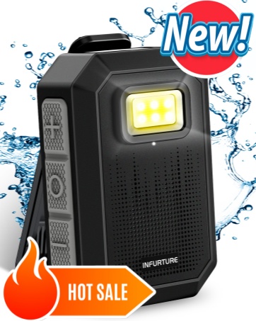 Clip on Bluetooth Speaker