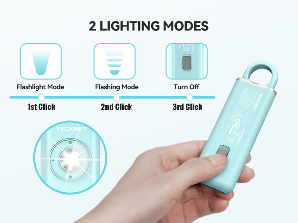 safety keychain alarm