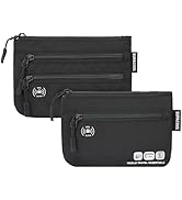 SUPACOOL Passport Holder Wallet Bag for Men Women Family, Card Holder Organizer for Tote, RFID Bl...