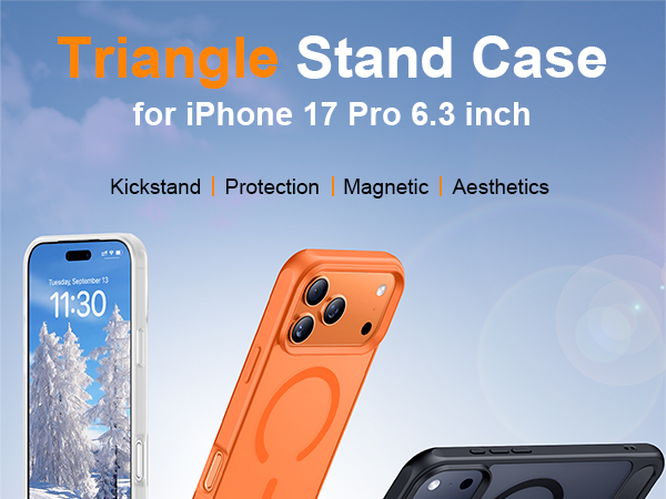 1. designed for iPhone 17 pro magnetic case