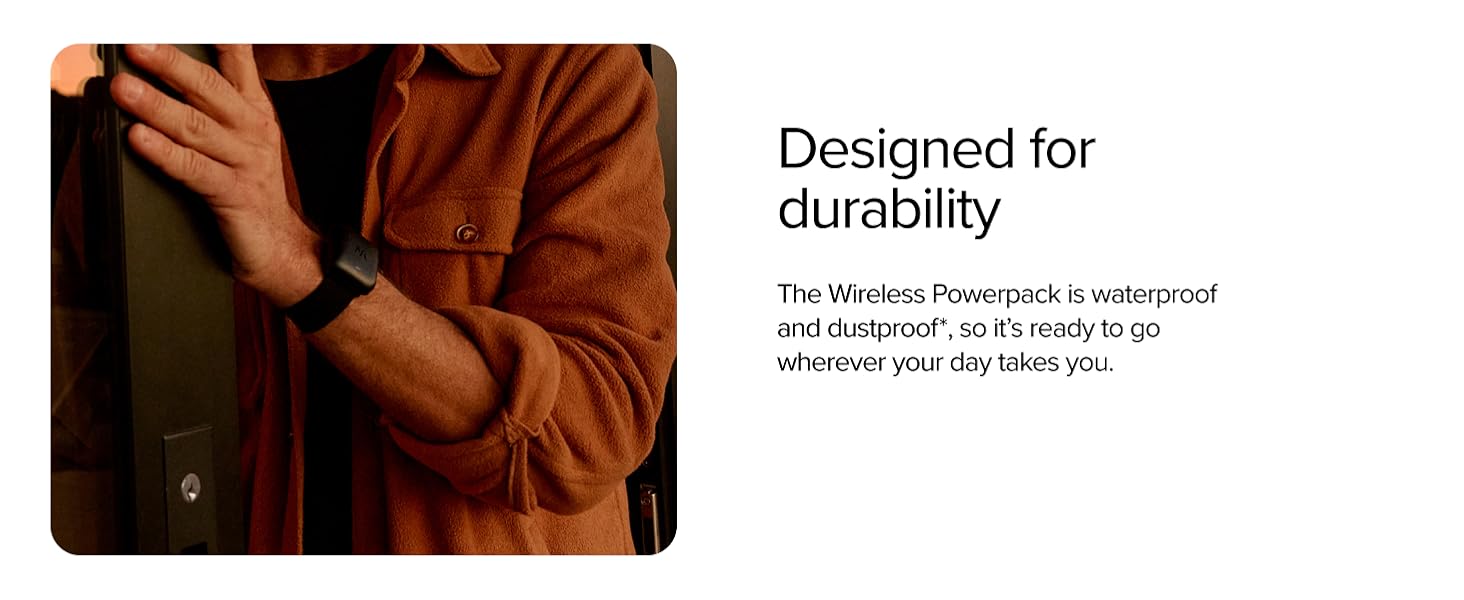 Whoop Wireless PowerPack Designed for Durability - Desktop
