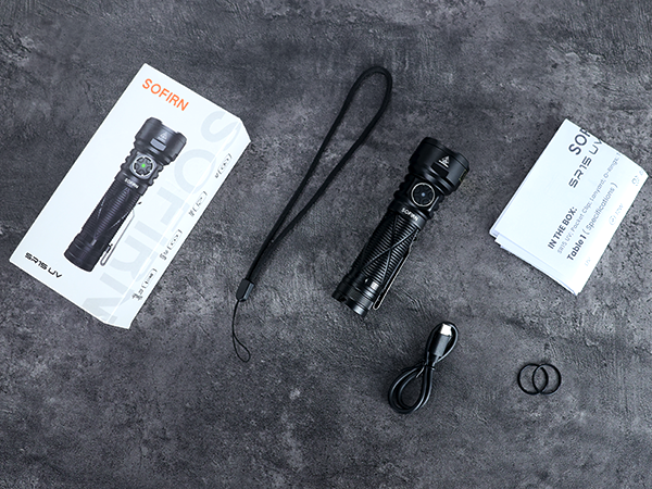 black light with clip 