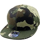 KBETHOS The Real Original Fitted Flat-Bill Hats True-Fit, 9 Sizes &amp; 20 Colors