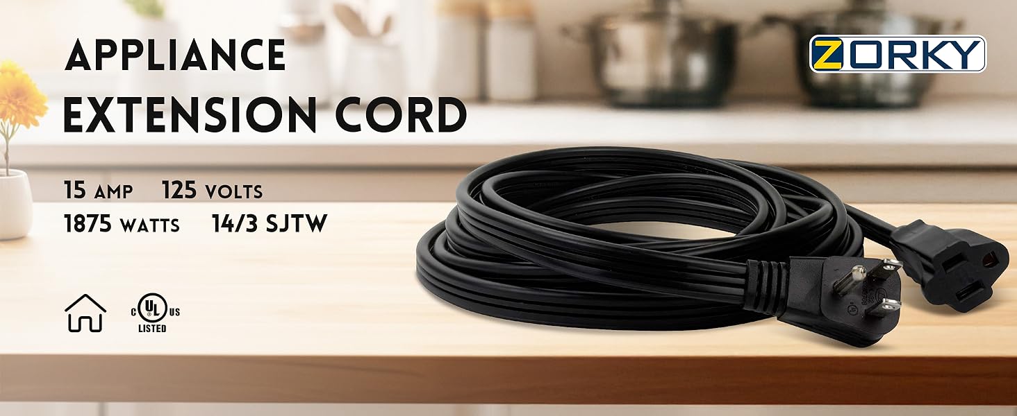 appliance extension cord