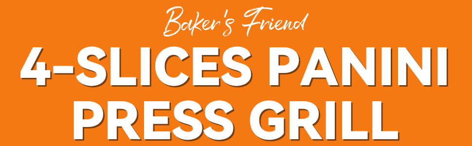 4 slices panini press