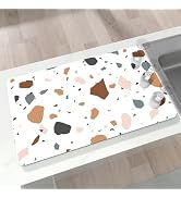 BLESWIN Coffee Bar Mat for Countertop, 17
