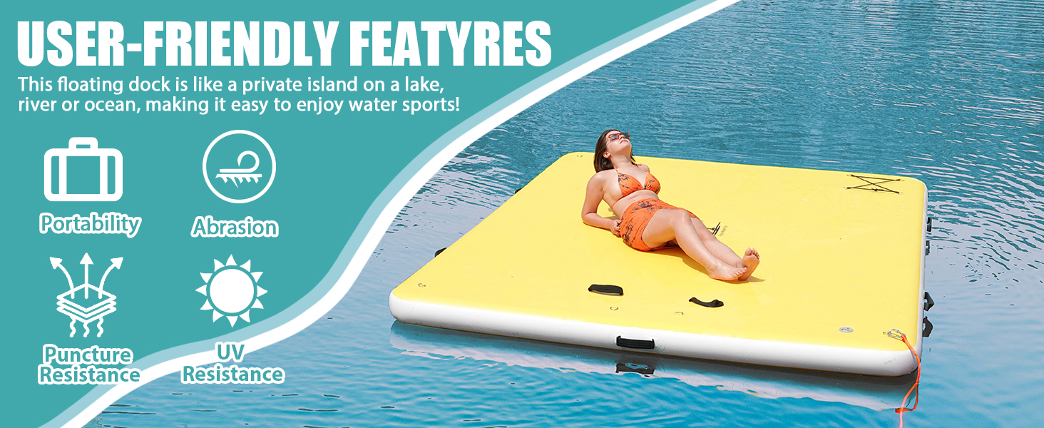 Inflatable Floating Dock