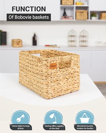 natural baskets for organizing