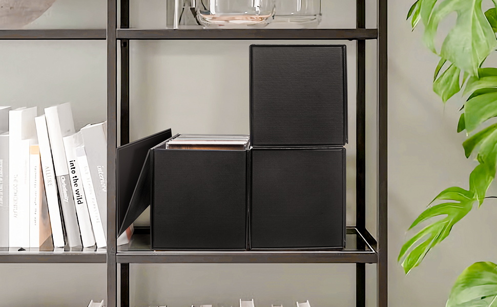 stackable CD Storage Boxes