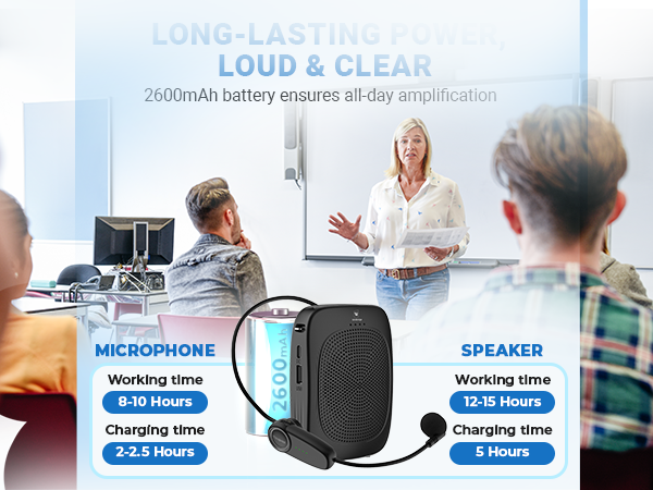  voice amplifier wireless microphones