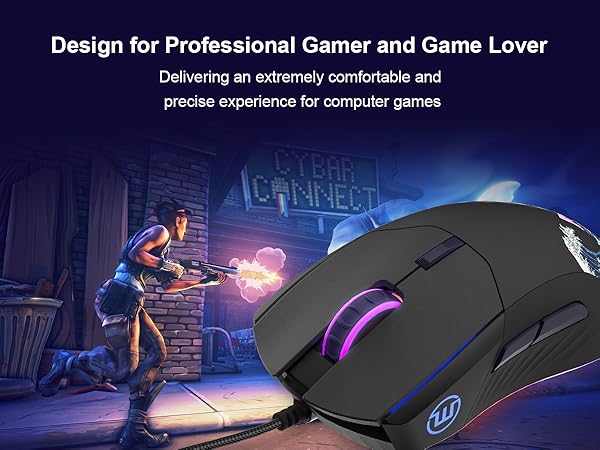 USB Wired Gaming Mouse