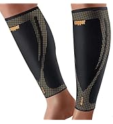 ITHW Copper Calf Compression Sleeves for Men and Women, Shin Splint Compression Sleeve for Legs P...