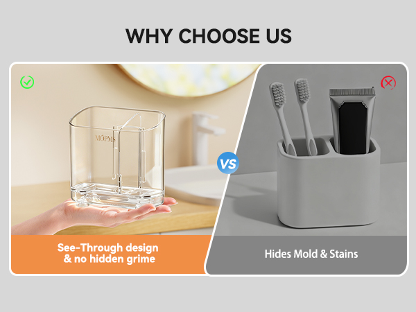 Toothbrush Holders for Bathroom