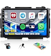[4+64GB] Android 15 Car Stereo for Honda Vezel HR-V HRV 2014-2018 with Wireless Carplay &amp; Android...