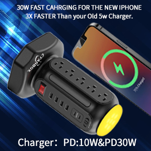 Fast charging, 3x speed saves time
