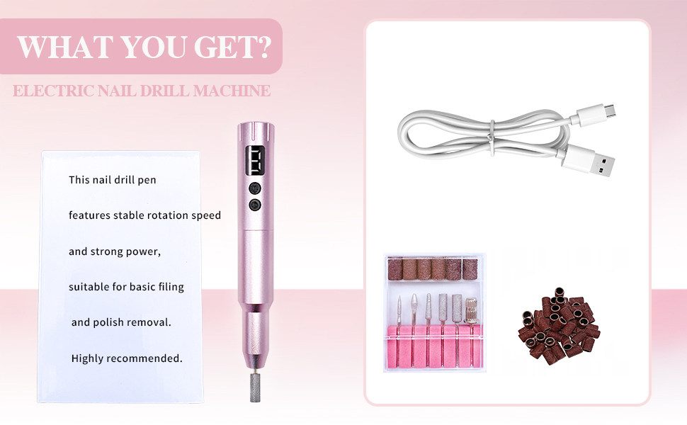 This is a cost-effective nail drill machine