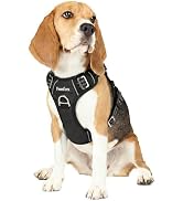 Funfox Dog Harness No Pull, Adjustable Pet Vest Harness, Super Soft Material with Vertical Handle...
