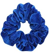 Jumbo Velvet Scrunchy - Royal