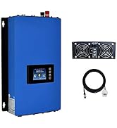 Y&amp;H 2000W Grid Tie Inverter Power Limiter LCD Display DC50-90V Solar Input AC185-265V Output SUN-...