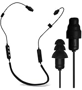 Plugfones Liberate 2.0 Wireless Bluetooth in-Ear Earplug Earbuds - Noise Reduction Headphones wit...