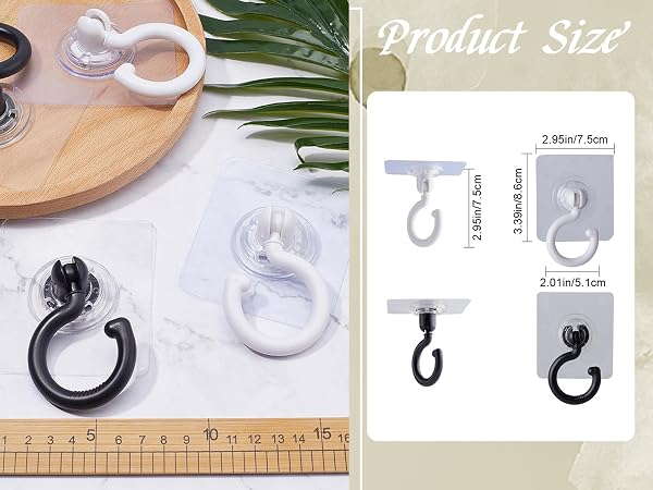 Adhesive Mosquito Net Ceiling Hooks