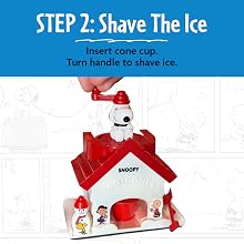 Snoopy SNo Cone Step 2