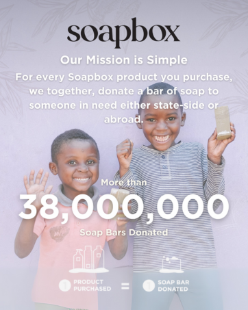 we give back