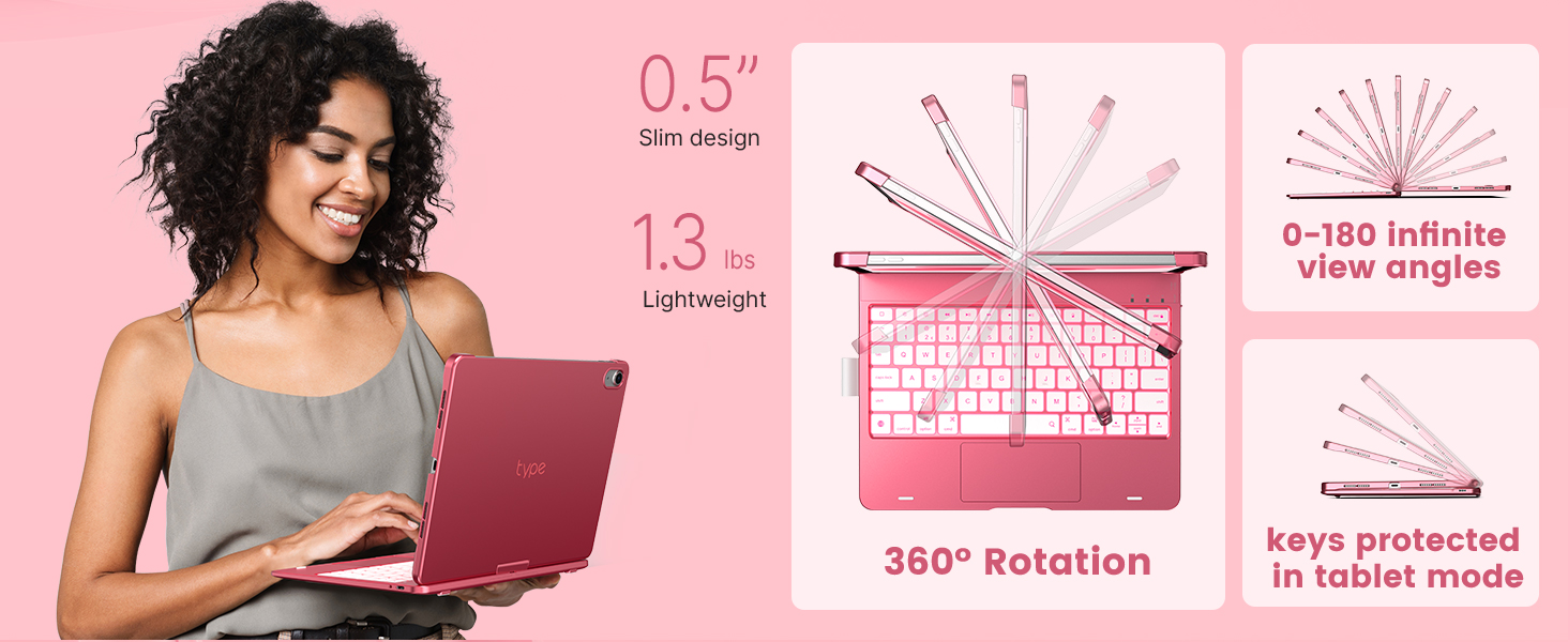 apple ipad 10th generation case with keyboard