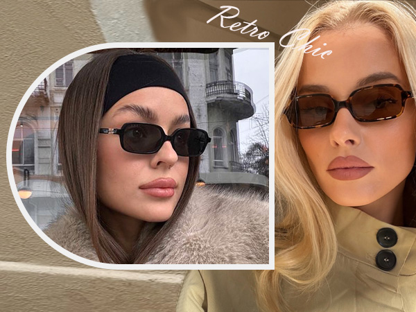 Small rectangle sunglasses