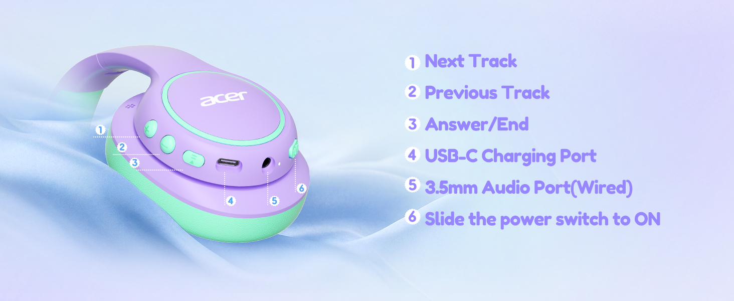 kids bluetooth headphones