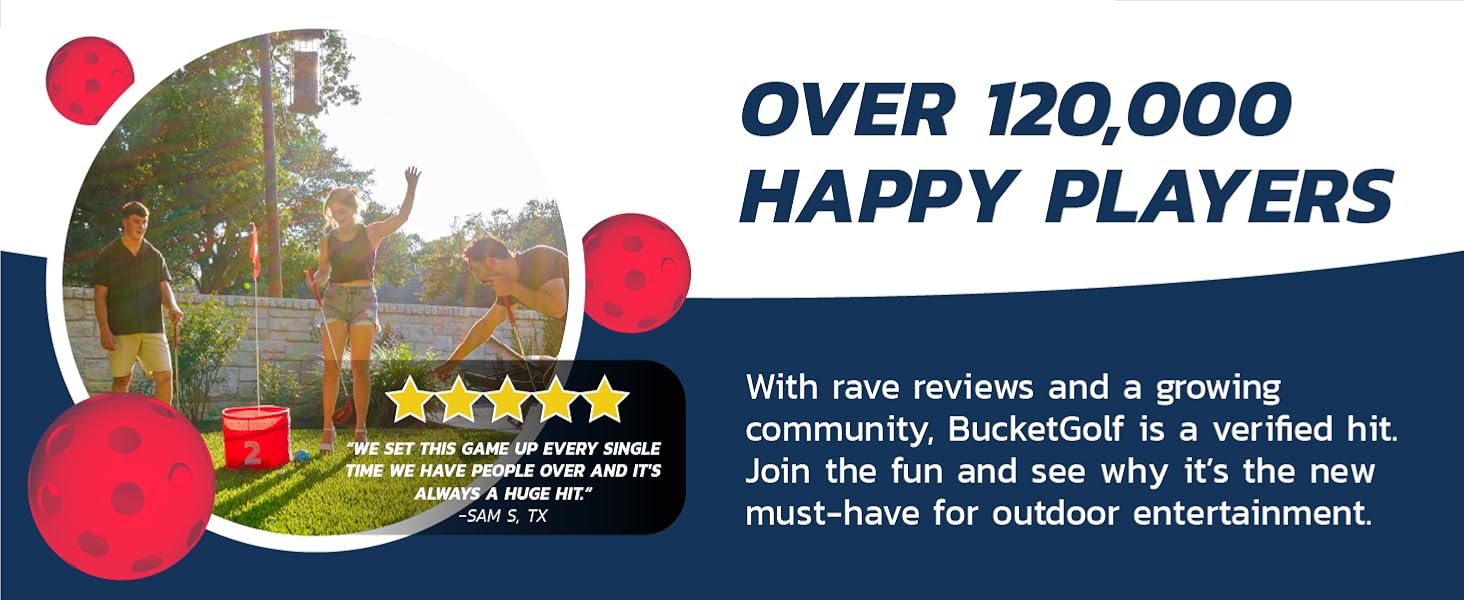 Over 120,000 Happy Players with rave reviews and a growing community