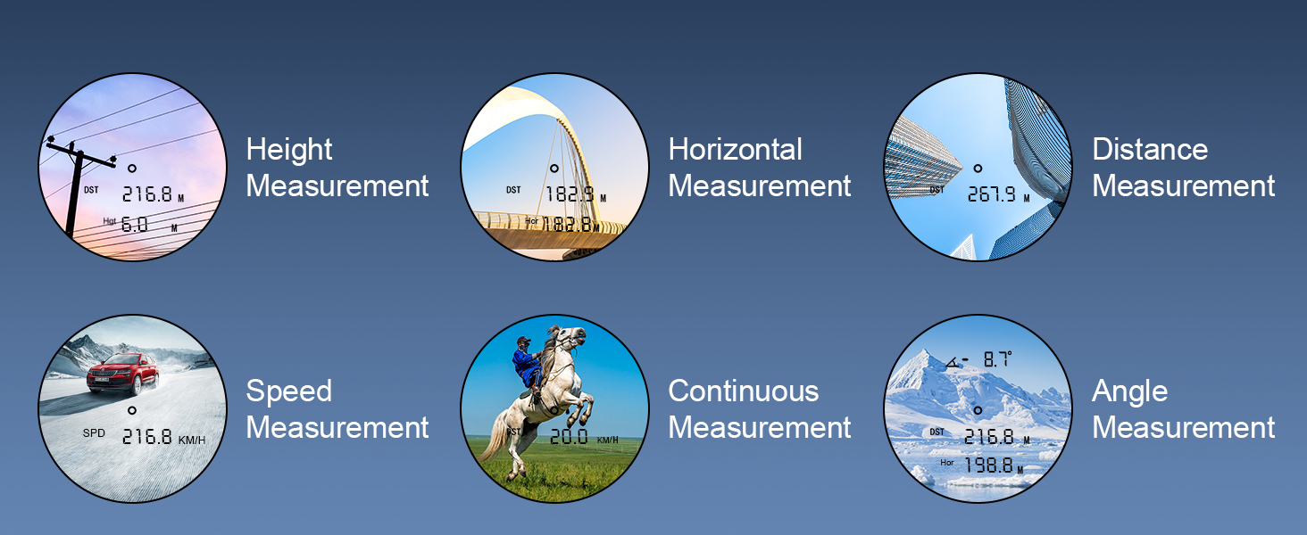 Golf Rangefinder with Slope
