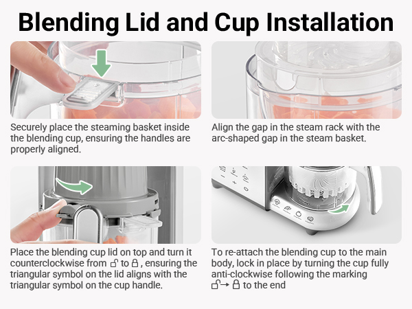 baby food maker steamer and blender