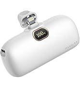 Kuulaa iPhone Portable Charger 5000mAh, Fast Charging Mini Power Bank, Ultra-Compact Small Batter...