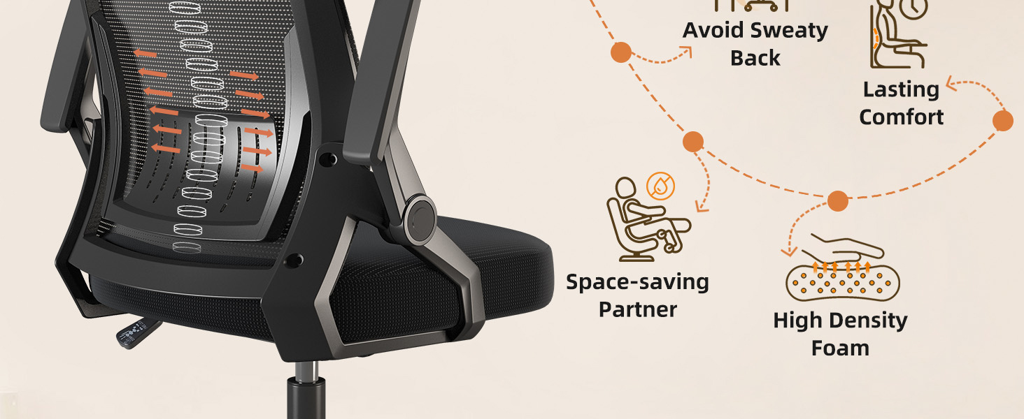 Extreme attention to detail for office chair