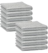 Non Scratch Wire Dishcloth Wet and Dry Dishwashing Rag Scrub Scratch Sponges Kitchen Dish TowelsT...