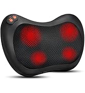 iKristin Back Massager, Shiatsu Neck Massager with Heat, Electric Back Massager for Shoulder, Bac...