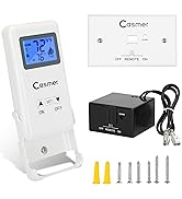 Casmer Gas Fireplace Remote Control,Fit for Empire skytech Rasmussen ect Fireplace,Replace FF28 D...